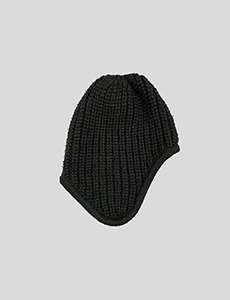 knit ear cover beanie(4c)